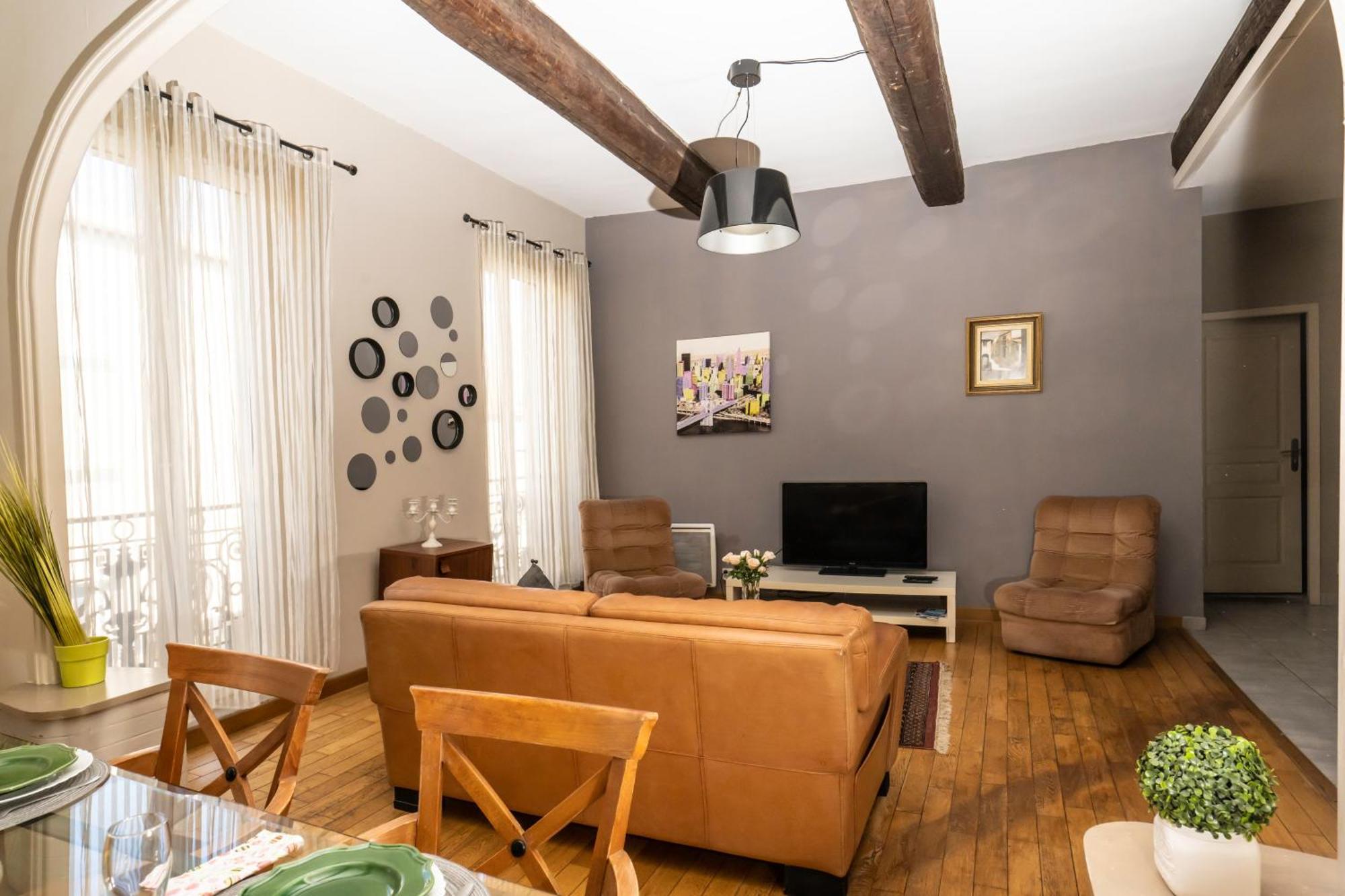 "Air D'Antan"-Meuble De Tourisme 3 Etoiles -Residence "Les Logis De Beziers"-Garage Optionnel-Coeur De Ville-Plages A 16Km ! 外观 照片