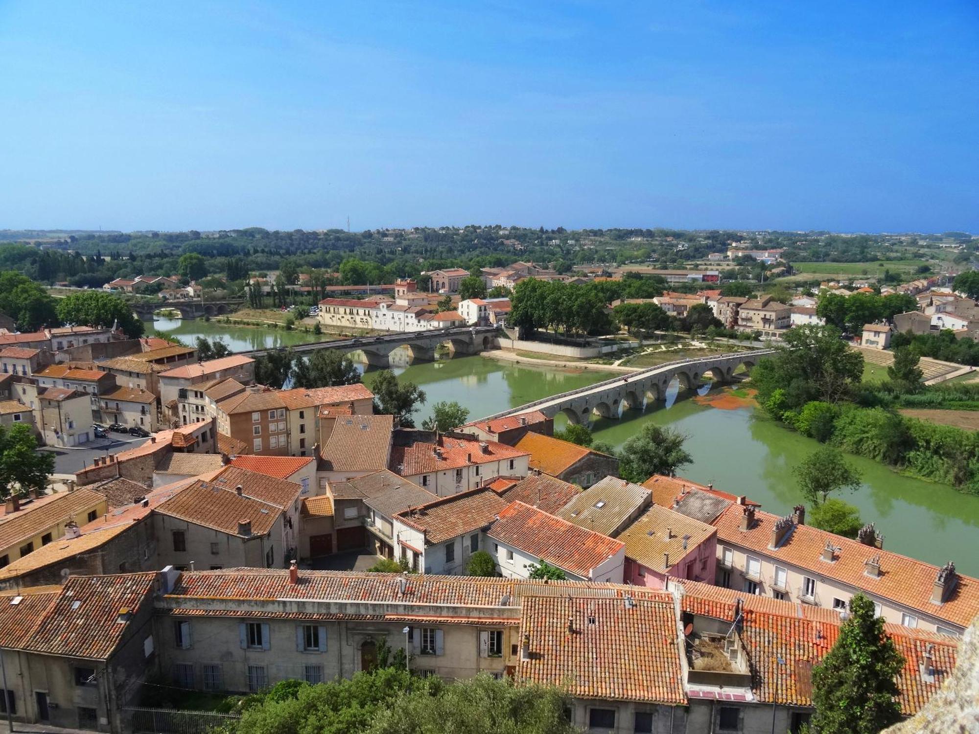 "Air D'Antan"-Meuble De Tourisme 3 Etoiles -Residence "Les Logis De Beziers"-Garage Optionnel-Coeur De Ville-Plages A 16Km ! 外观 照片