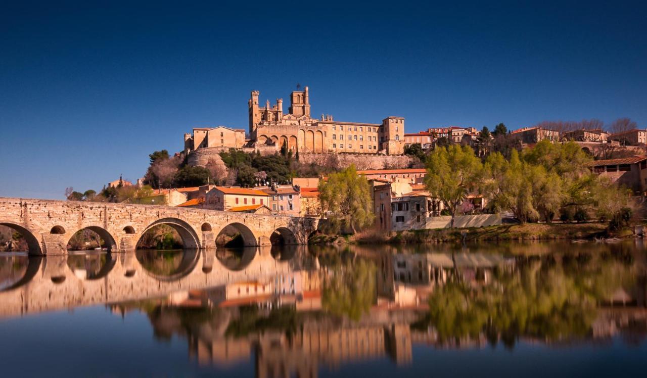 "Air D'Antan"-Meuble De Tourisme 3 Etoiles -Residence "Les Logis De Beziers"-Garage Optionnel-Coeur De Ville-Plages A 16Km ! 外观 照片